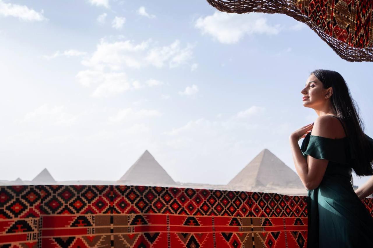 Majestic View Pyramids Inn Kafret el-Gabal Exterior photo